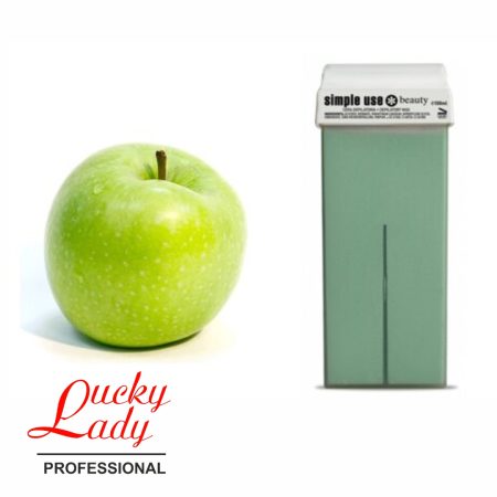 Воск для депиляции в картридже Simple Use Beauty Зелёное яблоко